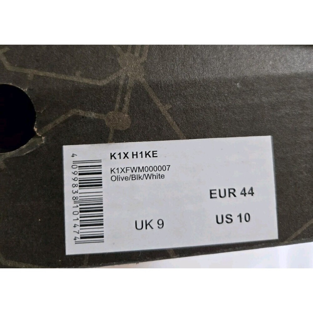 K1x H1ke Green Suede Men's Boots Size 10 US New - Picture 6 of 6